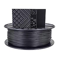 Vista 1 de 3D-Fuel 3D Filamento Pro PLA+ Negro Medianoche de Alta Temperatura y Resistente, 1.75mm, 1 kg +/- 0.02mm de Tolerancia, Fabricado en EE.UU., Fácil