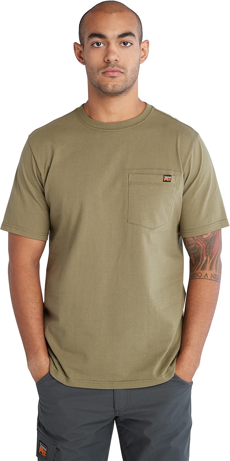 Timberland PRO Mens Core Pocket Short-Sleeve T-Shirt