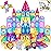 Jasonwell Magnetic Tiles Kids Magnetic Blocks 110PCS Building Sets 3D Magnet Toys Preschool Educational Construction STEM Toy Christmas Birthday Gifts for Toddlers Boys Girls 3 4 5 6 7 8 9 + Year Old