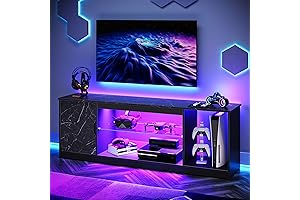 Bestier LED TV Stand: Cinematic Entertainment Hub for Modern Living