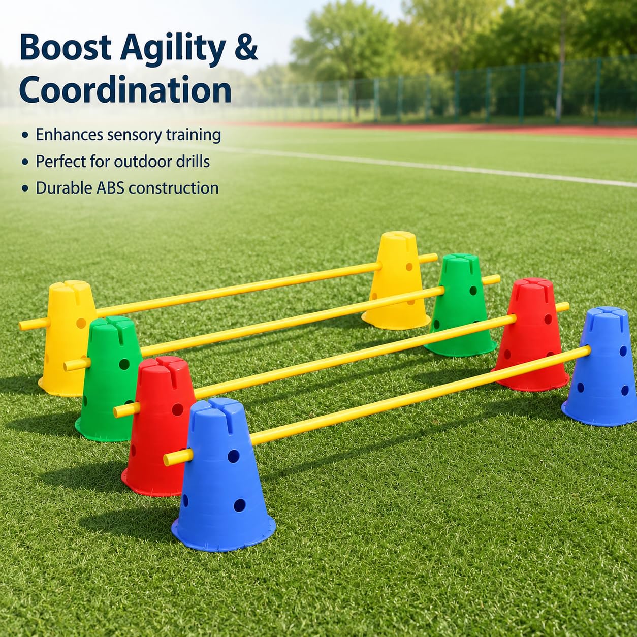 de Entrenamiento para Niños con Aros para Gatear Juego de Que Mejora el Equilibrio y la Coordinación Adecuado para Uso Doméstico Infantiles, Style to 2