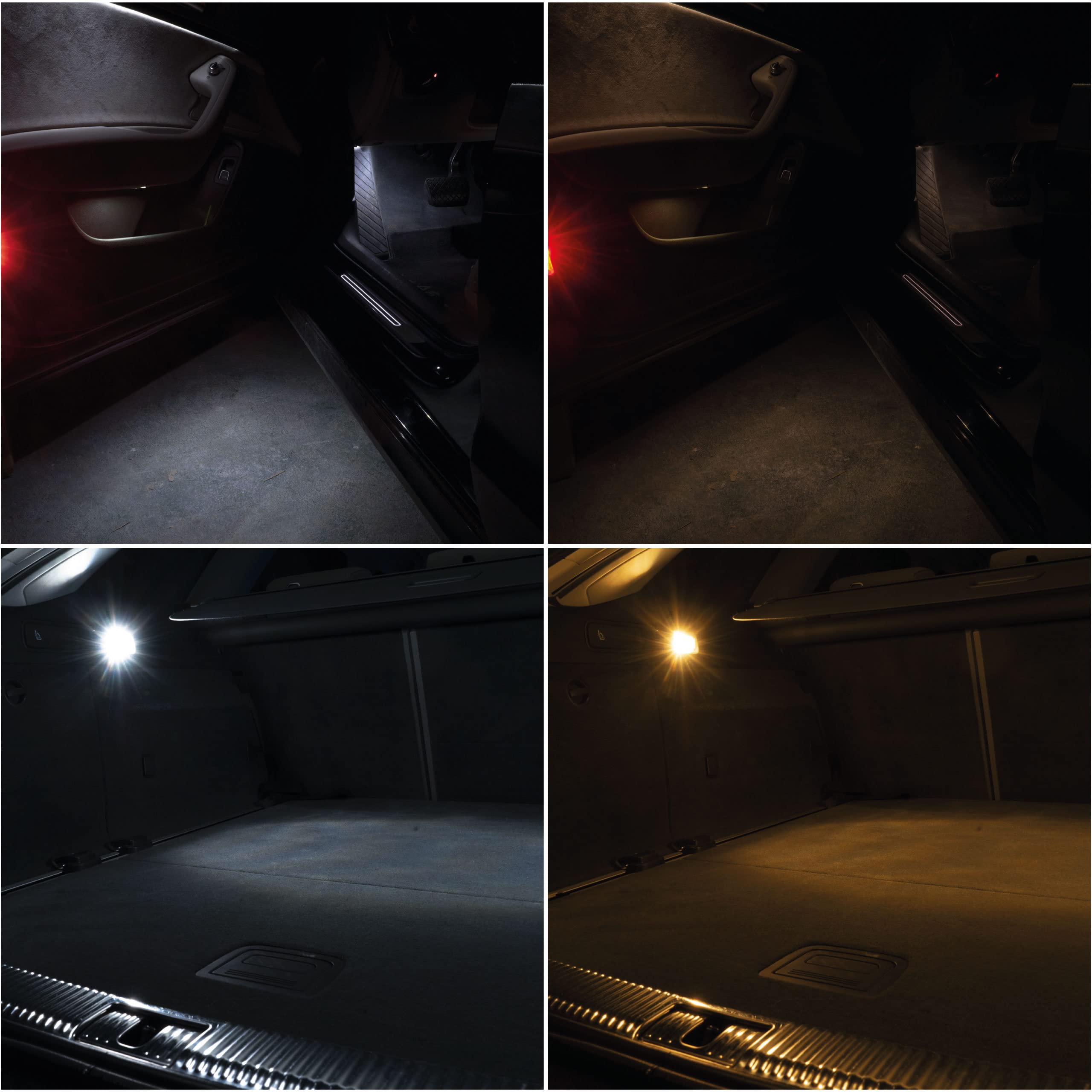 EinParts Juego de Bombillas LED para Coche, Sin errores Can-Bus, para interior de coche especifico para Range Rover 1995-2001, 17 piezas