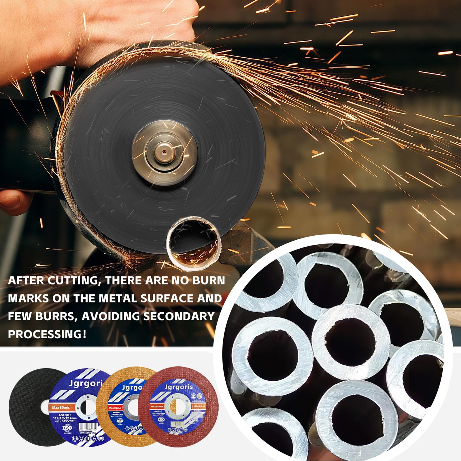 Cut-Off Wheels - 54 Pack for Metal & Stainless Steel -5