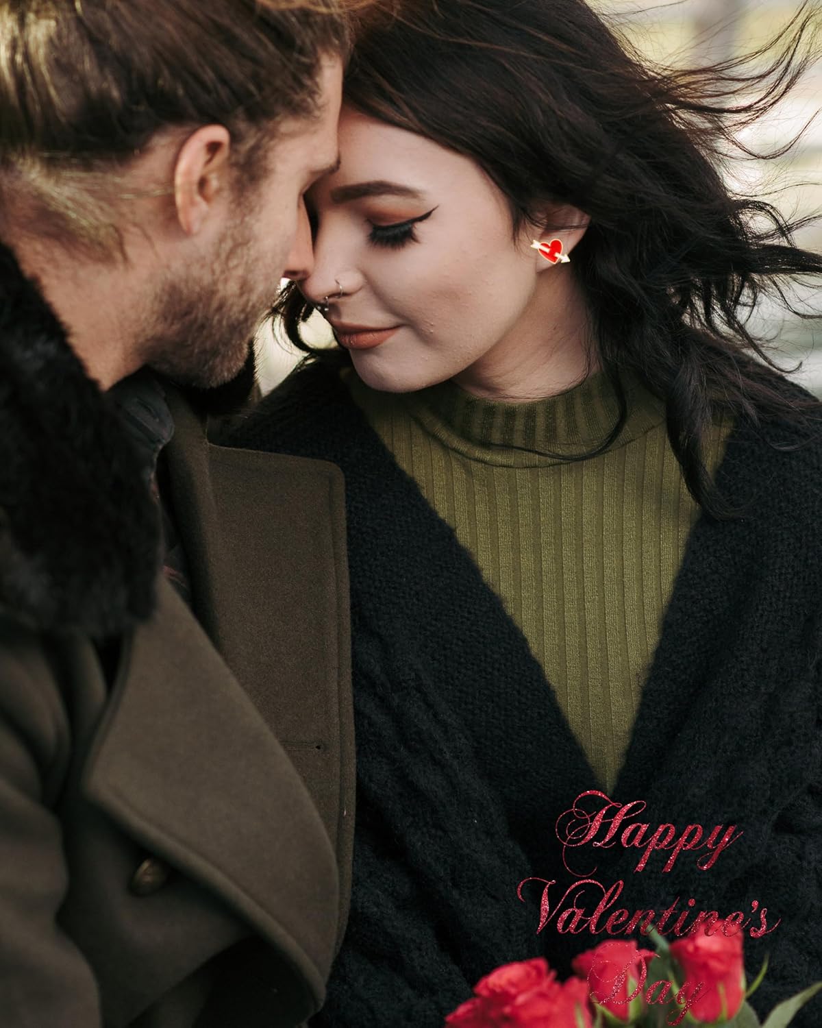 15 Pairs Hypoallergenic Valentine's Day Themed Earrings Set for Women Teen Girls Valentines Day Pink Heart Gnome Love Earrings for Girls Cute Bulk Valentines Jewelry Earrings - Image 2