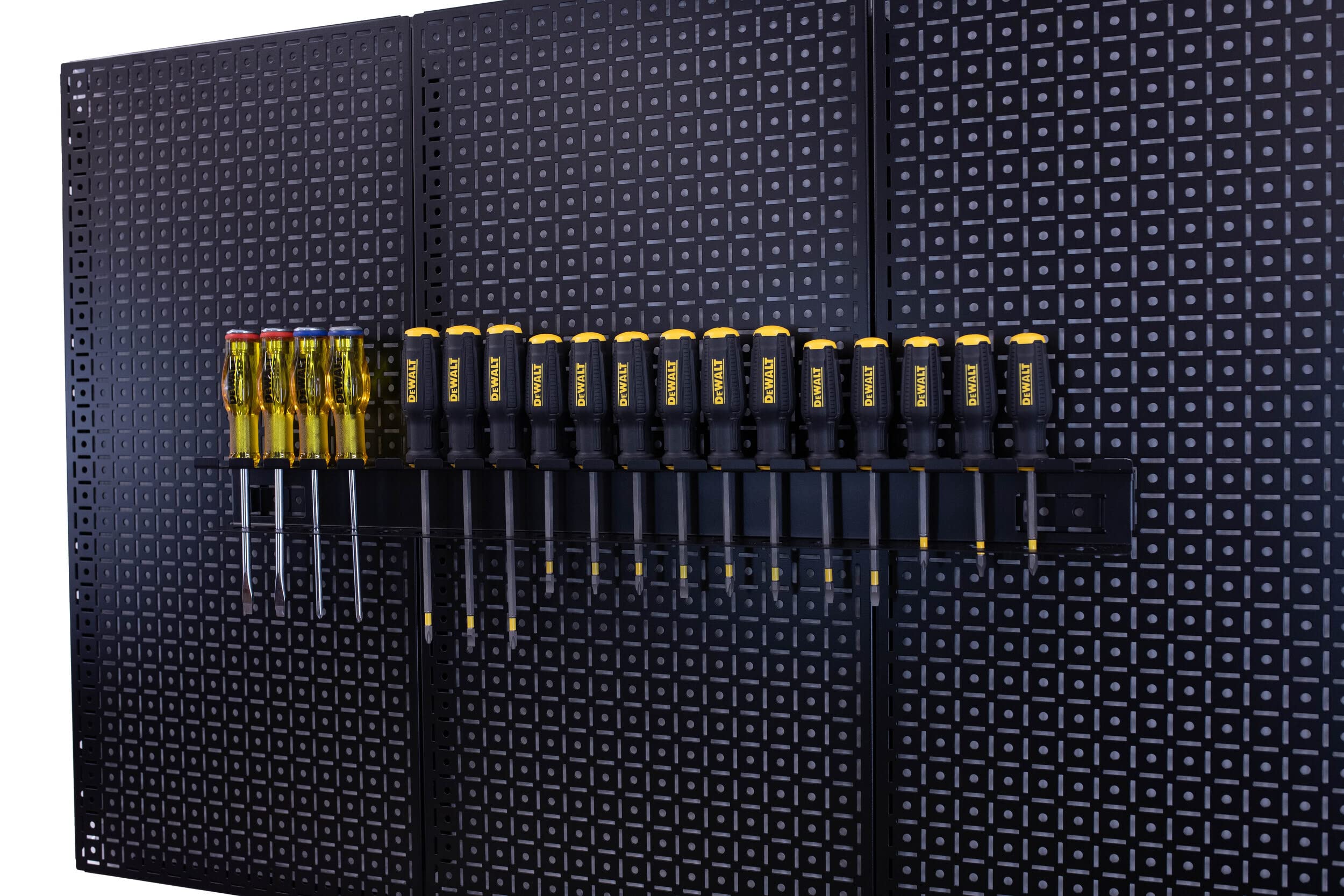 Dual Set Screwdriver Holder Black