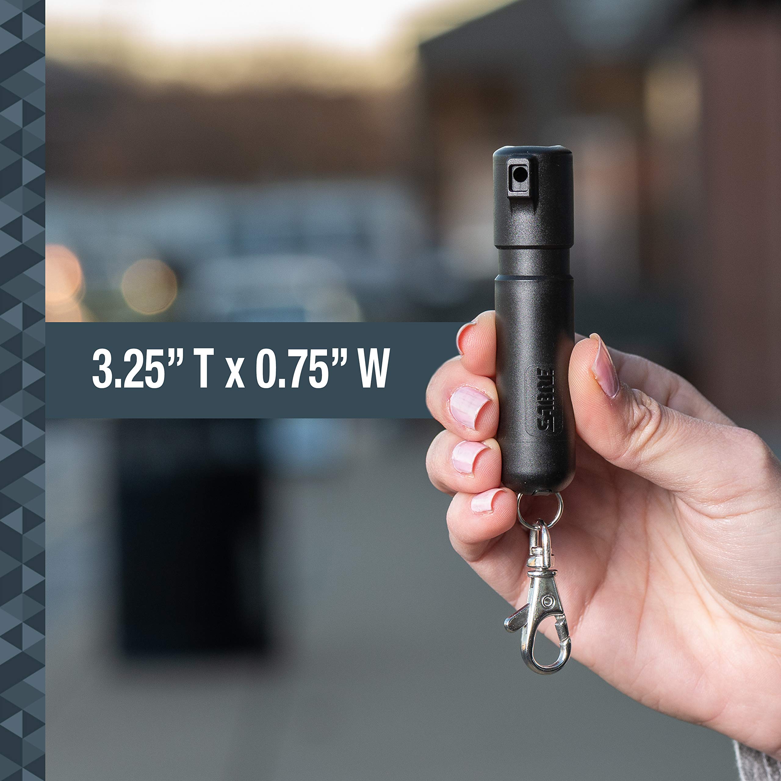 SABRE Mighty Discreet Pepper Spray, Design, 40 Percent