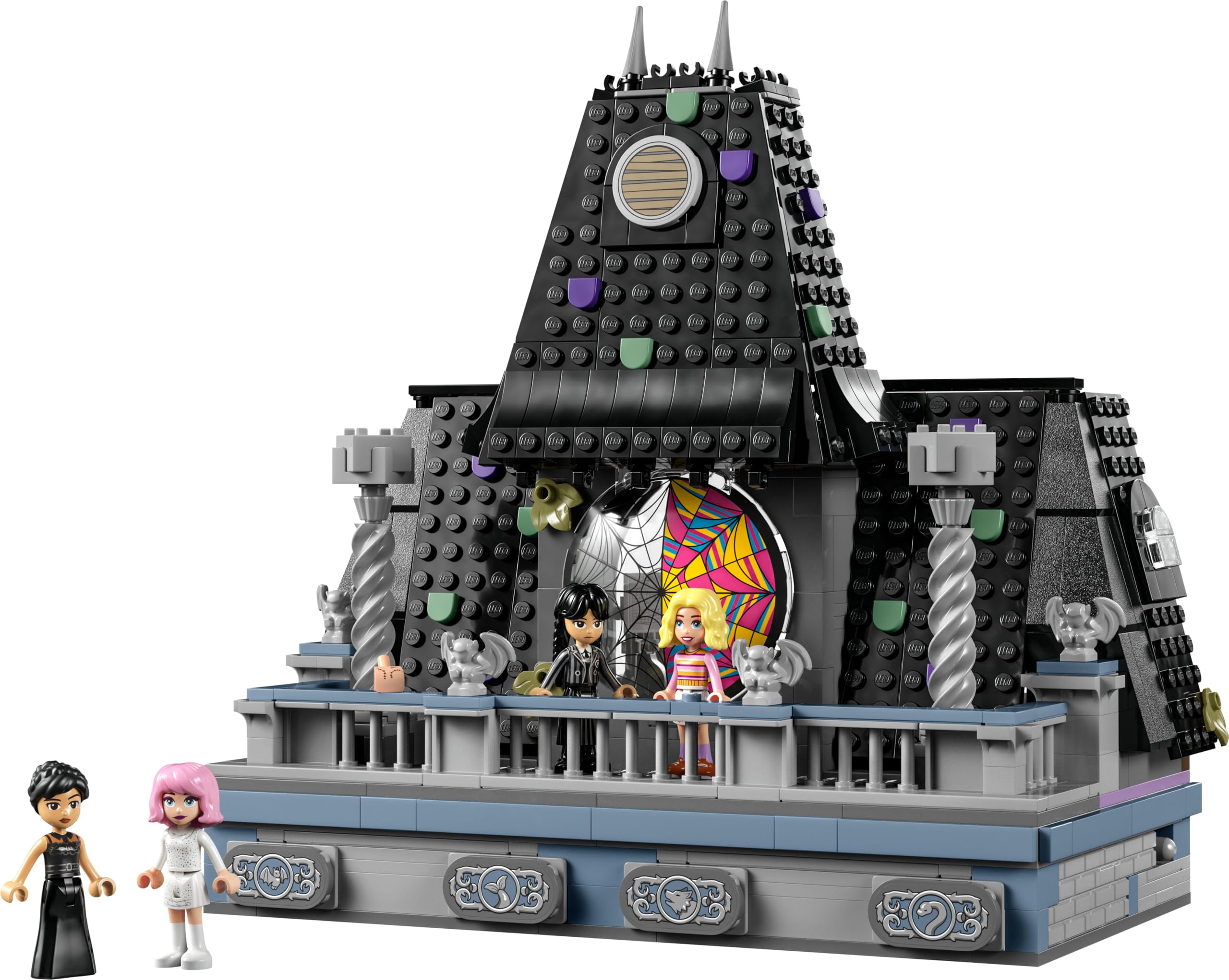 LEGO Wednesday Il Dormitorio di Mercoledì ed Enid, Modellino di Casa Giocattolo da Costruire con 4 Mini Bamboline, Giochi Creativi per Bambini e Bambine da 10 Anni, Idea Regalo da Collezione 76781
