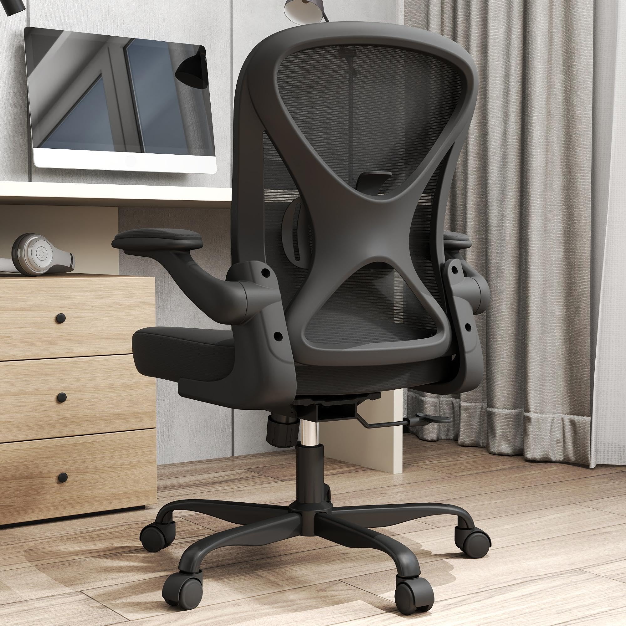 COMFORTABLE REASON タムハット Amazon.com: ZZH Mesh Office Chair with Adjustable Lumbar