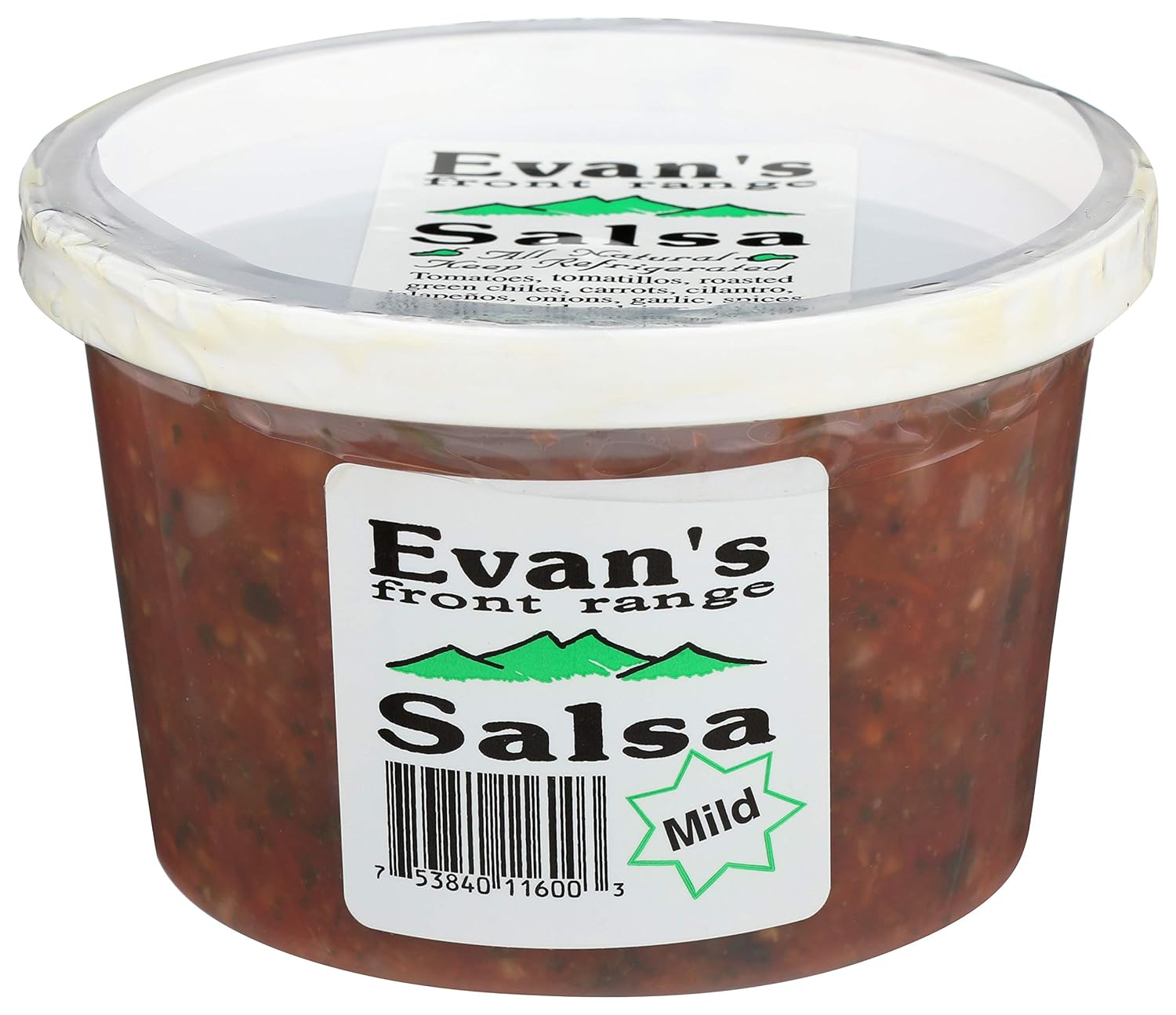 EVANS FRONT RANGE SALSA Mild Fresh Salsa, 16 OZ