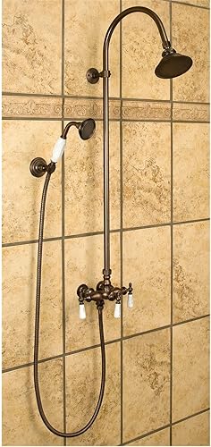 304384 Sistema de ducha expuesto con cabezal de ducha y ducha de mano