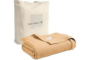 LANE LINEN 100% Cotton Twin Blanket: Ultimate Comfort for Restful Sleep