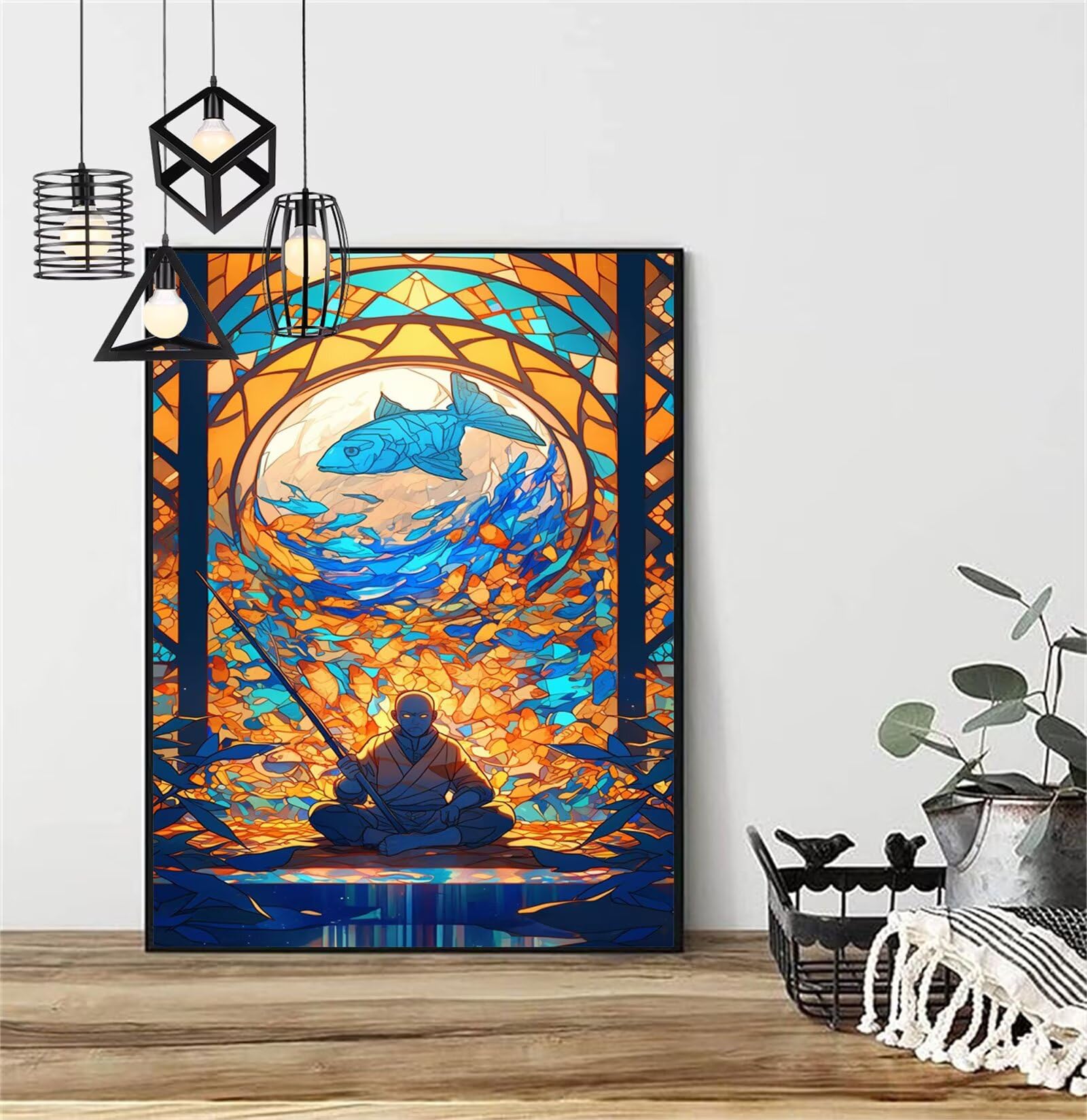 Diamentowe malowanie Bóg diamentowe malowanie dzieci 100x150cm 2025 abstrakcyjne malowanie diamentowe, DIY diamentowe rysunki ścieg krzyżykowy rzemiosło dla dorosłych, obraz diamentowy dekoracja