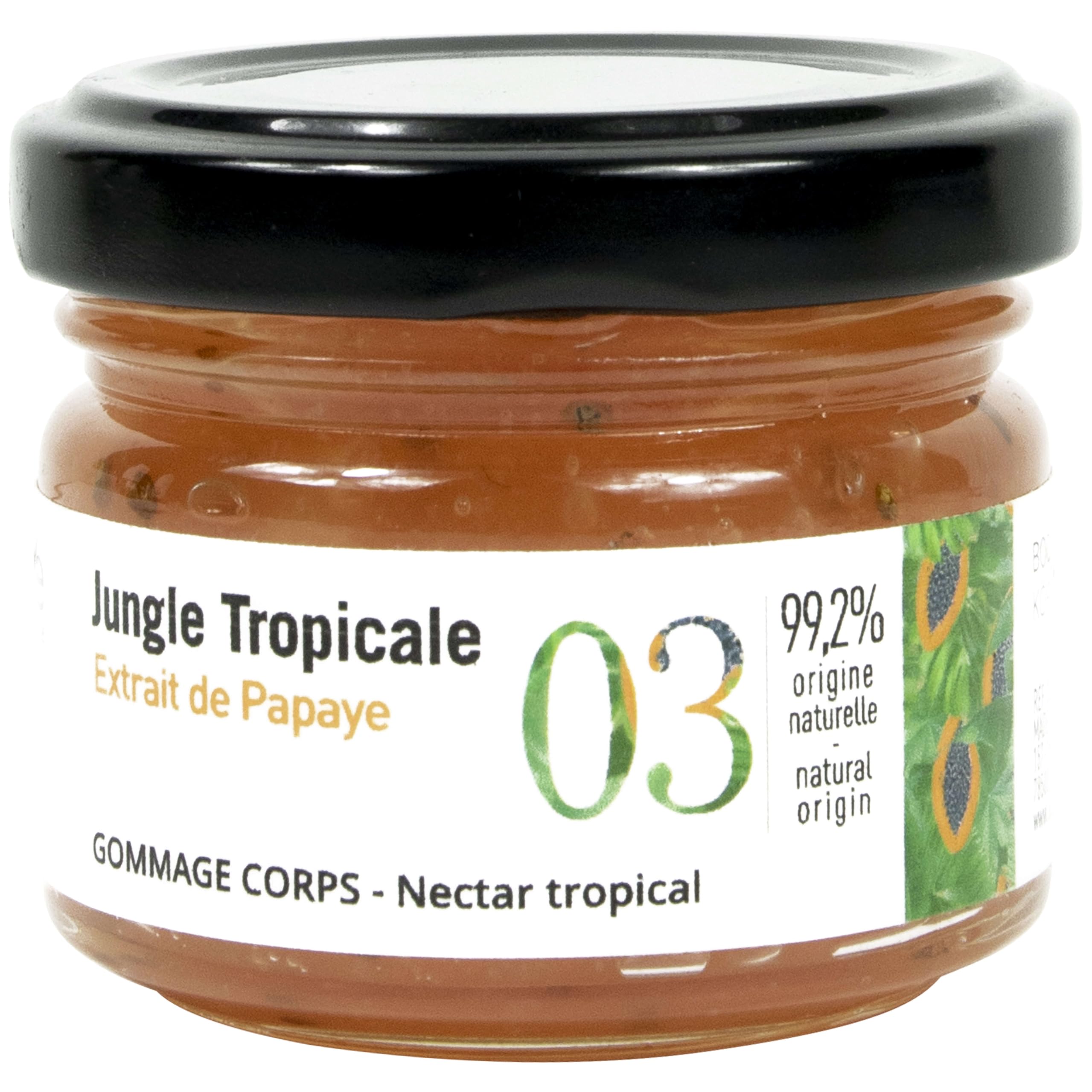 Academie Jungle Tropicale Body Scrub 60ml, orange