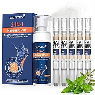 Athletes Foot Spray Treatment, Toenail Fungus Treatment Extra Strength Pen for Toenail & Finger, More Pure Natural Plant Extracts, Foot Fungus Treatments