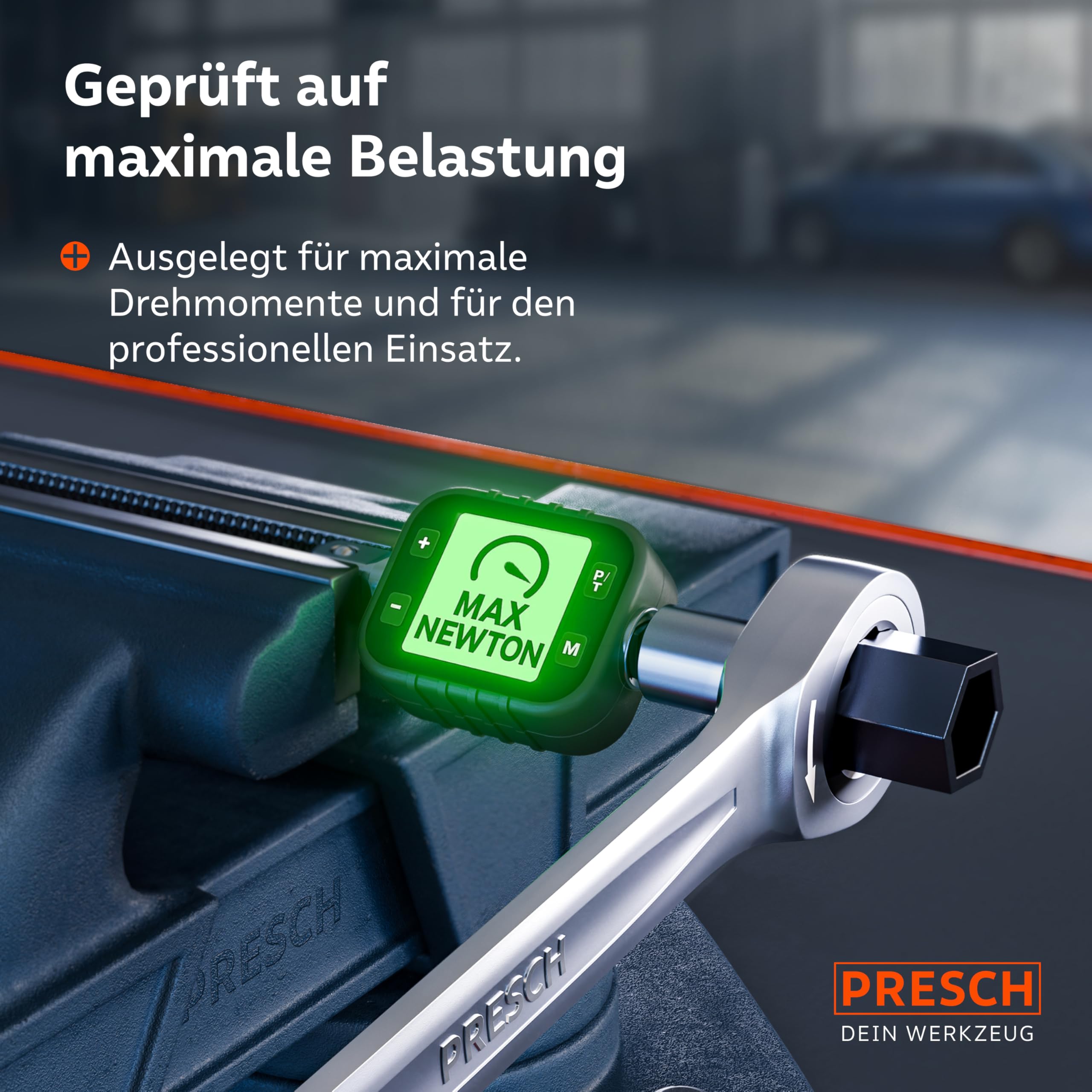 PRESCH Ratschenschlüssel Set 12tlg. (6-19mm) inkl. Tasche - Minimaler Rückholwinkel (Bis zu 4°, 90 Zähne) - Robuste, präzisionsgefertigte Ringratschenschlüssel