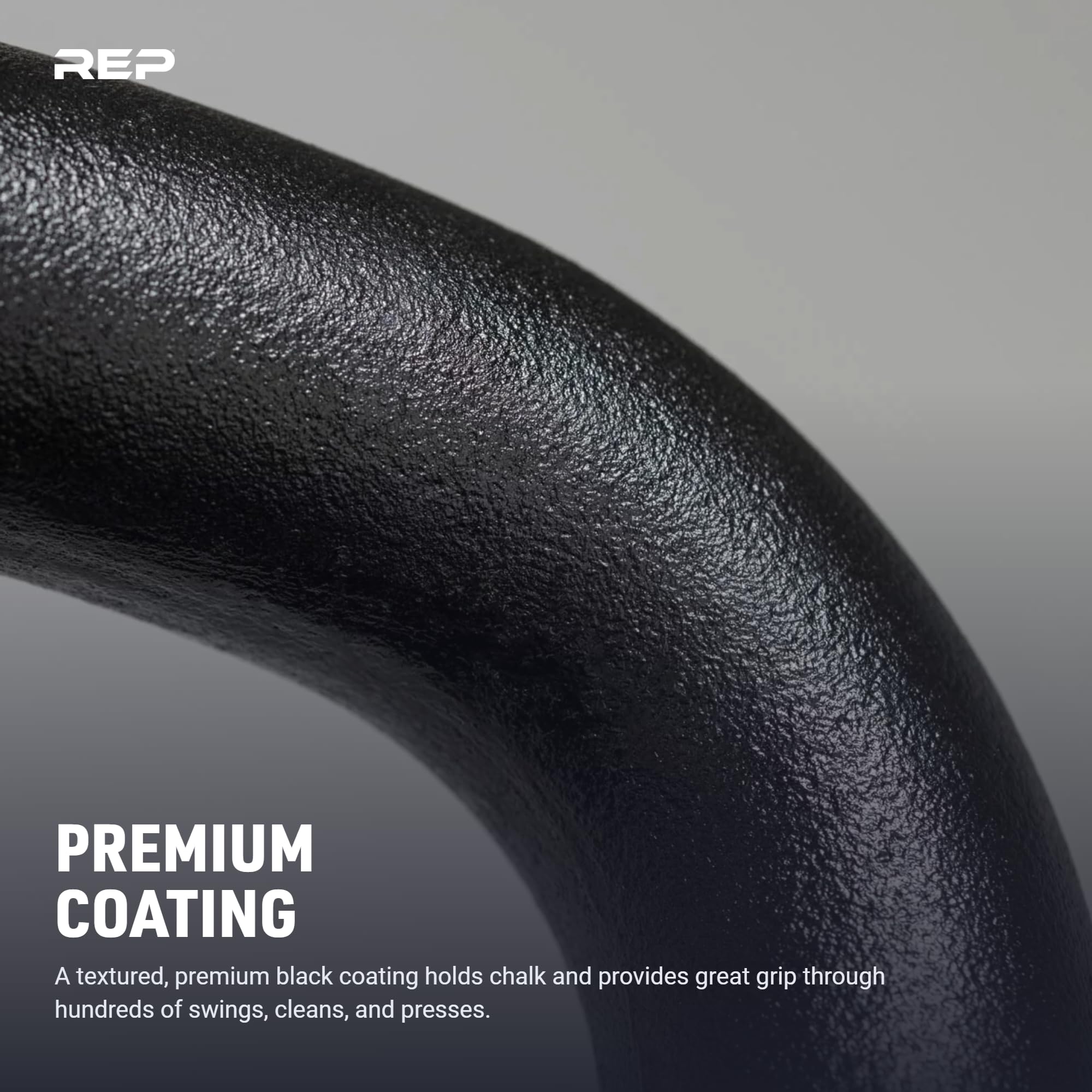 Piglagogo REP Fitness Kettlebells do crossfitu, z oznaczeniami LB i kg