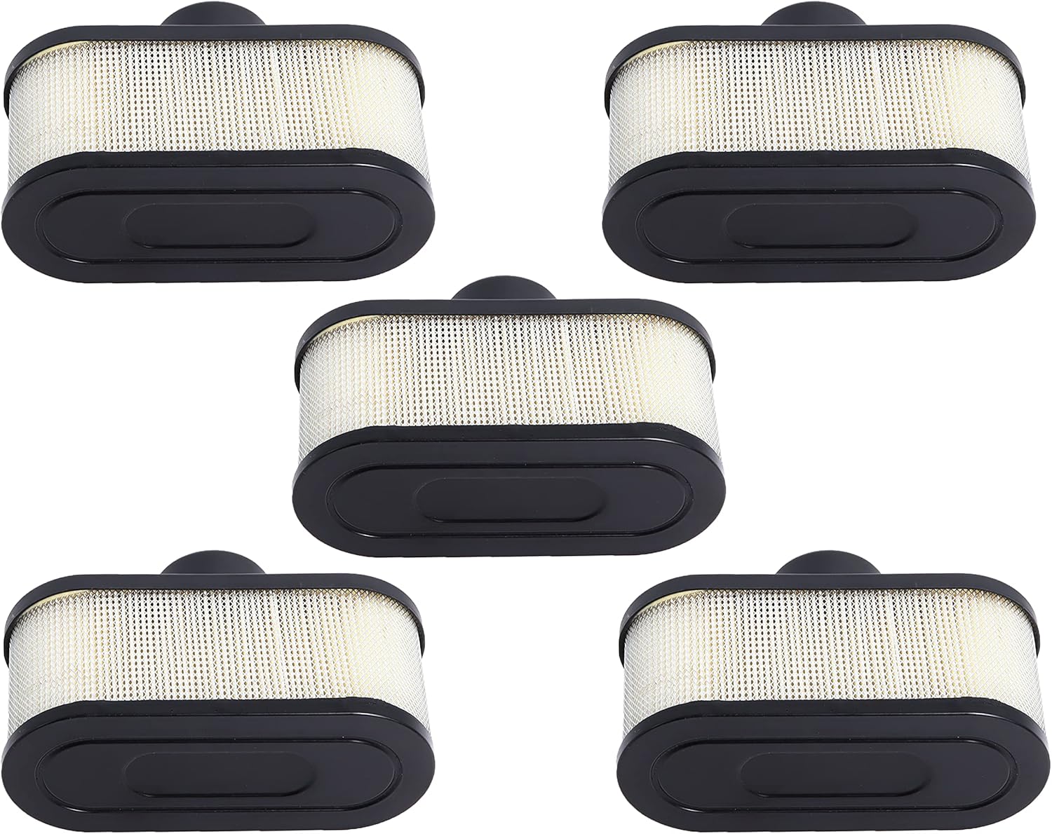 5 Pack 11013-0752 Air Filter Compatible with Kawasaki FR691V FR651V FR730V with 11013-7046 Pre Filter, Fit for FS481V FS541V FS600V FS651V FS691V FS730V 4-Cycle Engine Air Filter Replace 11013-7047