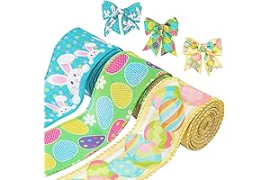 Decorate for Easter with Delightful Easter Egg and Bunny Ribbon