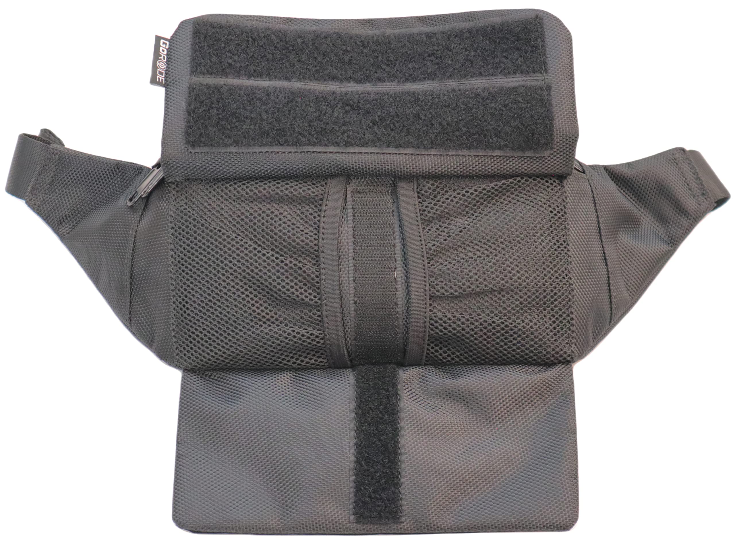 GoRide Sac banane Deluxe Go, noir, One Size, Sac banane ou sac banane à bandoulière