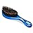 Torino Pro Wave Brushes by Brush King - Medium Curve Waves Brush 350 - Blue, Boar Bristles, Oval, for 360 Waves Hair Care