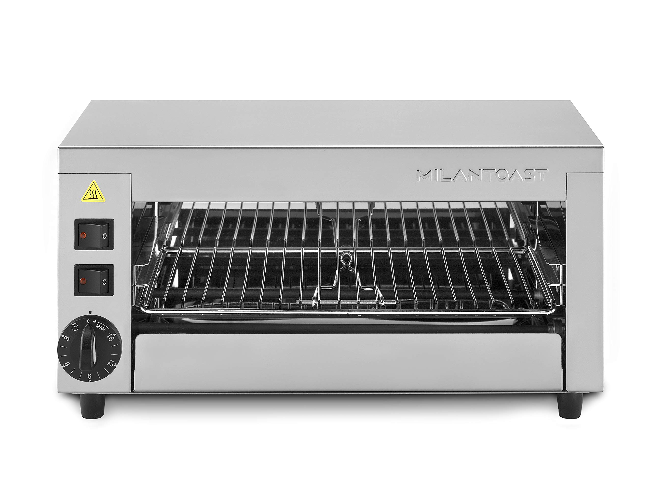 Réchaud Salamandre simple sans pinces, 1,9 W, acier inoxydable