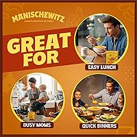 Vista 5 de Manischewitz Kosher Mac & Cheese, 5.5 onzas (paquete de 4) Hecho con queso cheddar real, sin colores artificiales de sabores, certificado Kosher