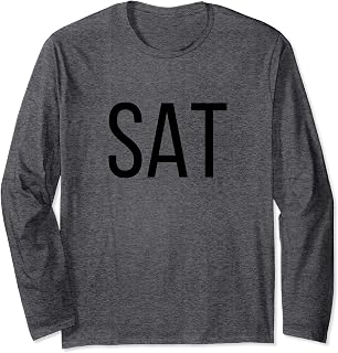 SAT San Antonio Texas Airport Code Lists SAT Long Sleeve T-Shirt