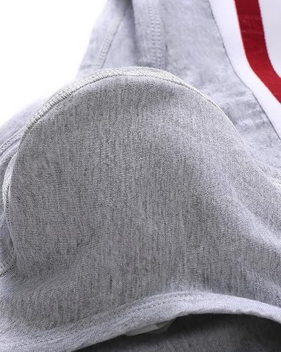 Miniatura 6 de HOOFESAN Paquete de calzoncillos de algodón elástico de tiro bajo para hombre, cintura ancha, paquete múltiple