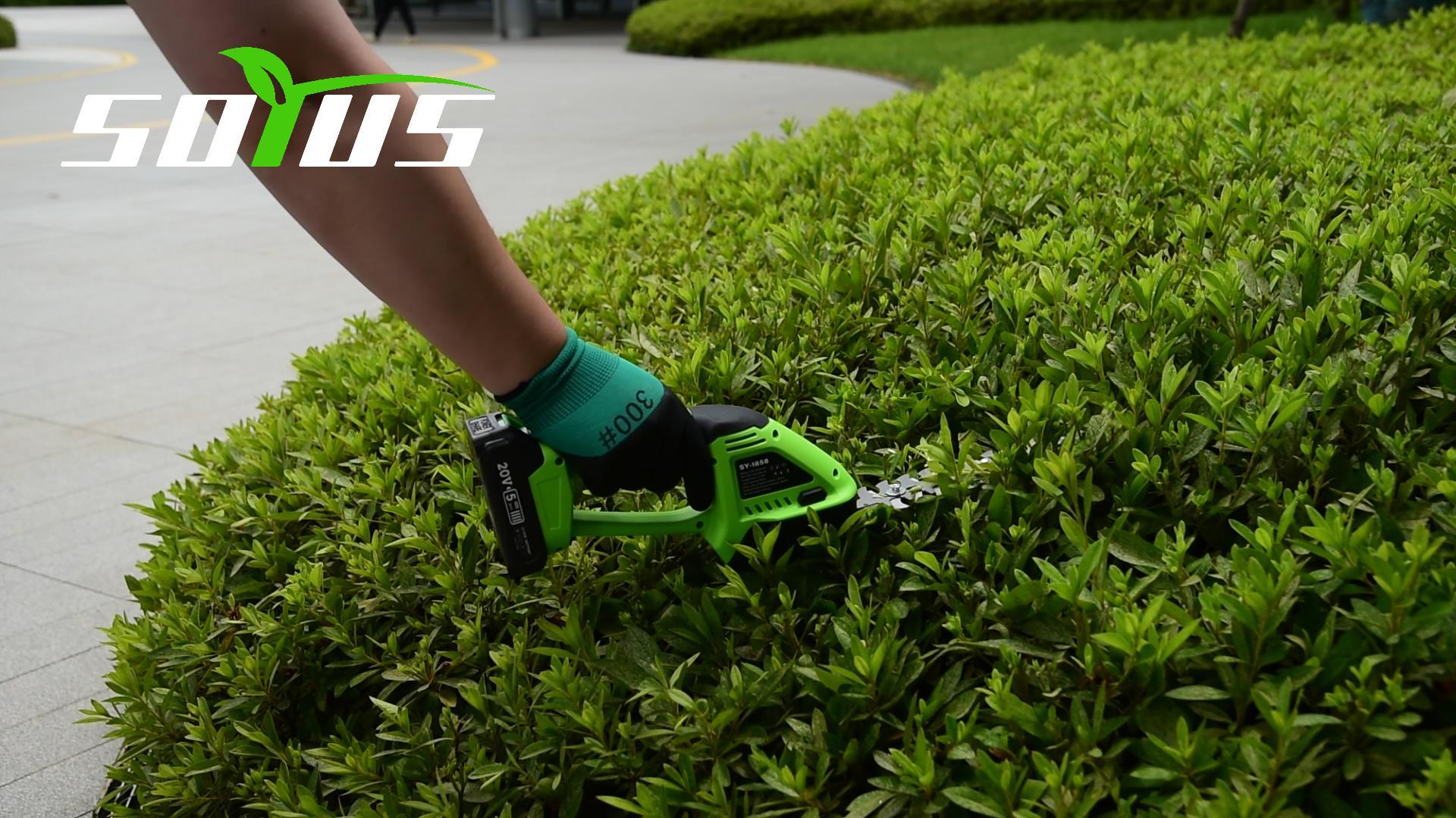 Amazon.com : SOYUS Hedge Trimmer Cordless, 2-in-1 Handheld Hedge
