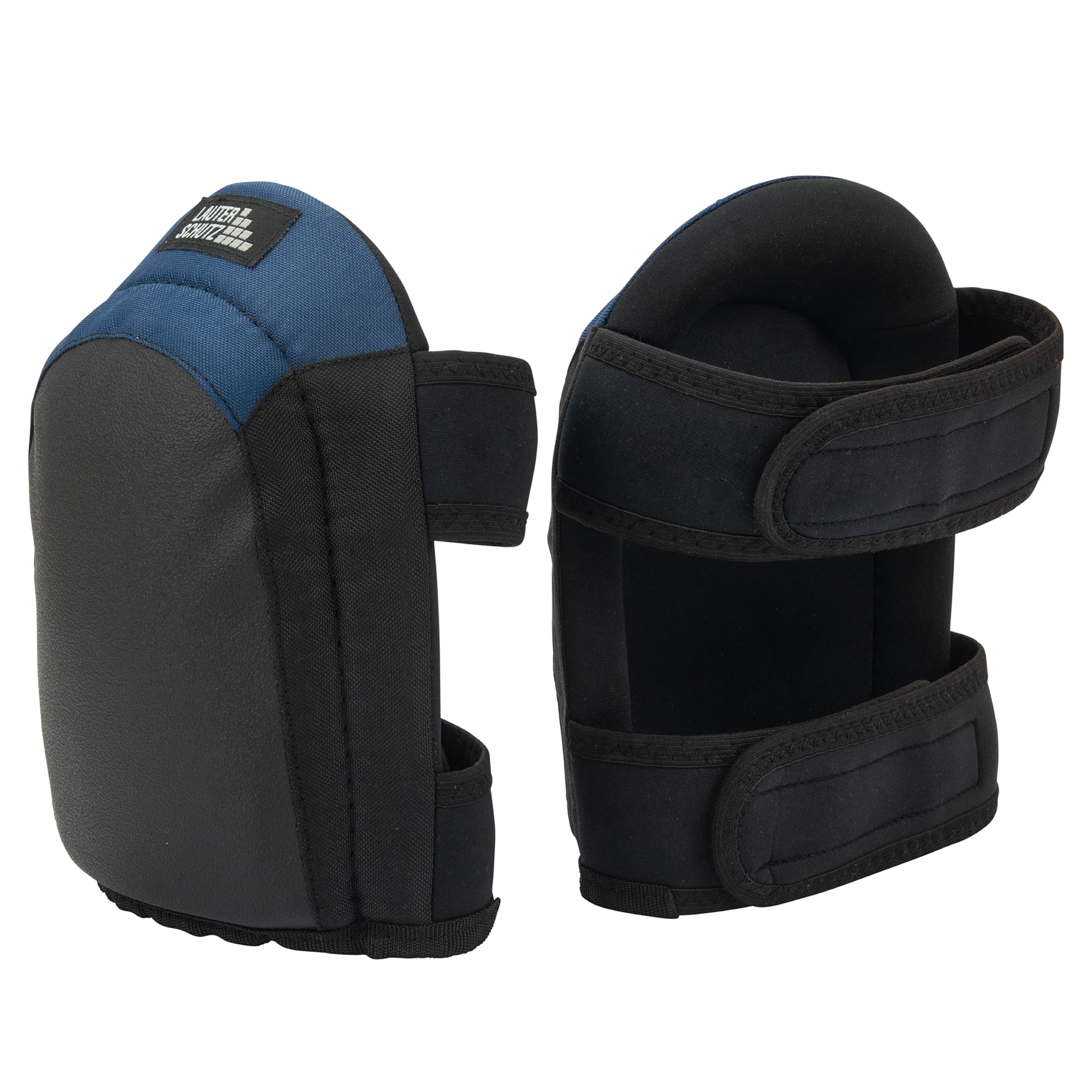 Lauter Schutz® Pro Protège-genoux en gel pour le travail - Poseur de sol et de carreaux [Revêtement antidérapant et double fermeture confortable] pour artisans et bricoleurs [Fabricant allemand