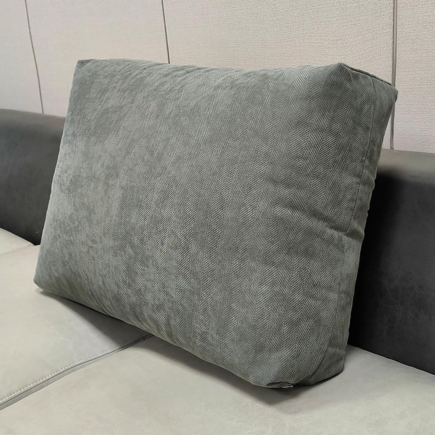 Cuscino di supporto ergonomico rimovibile per divano e letto, 60/70/80/90 cm, cuscino da lettura, supporto lombare per il massimo comfort e relax (A2, 60 x 50 x 18 cm)