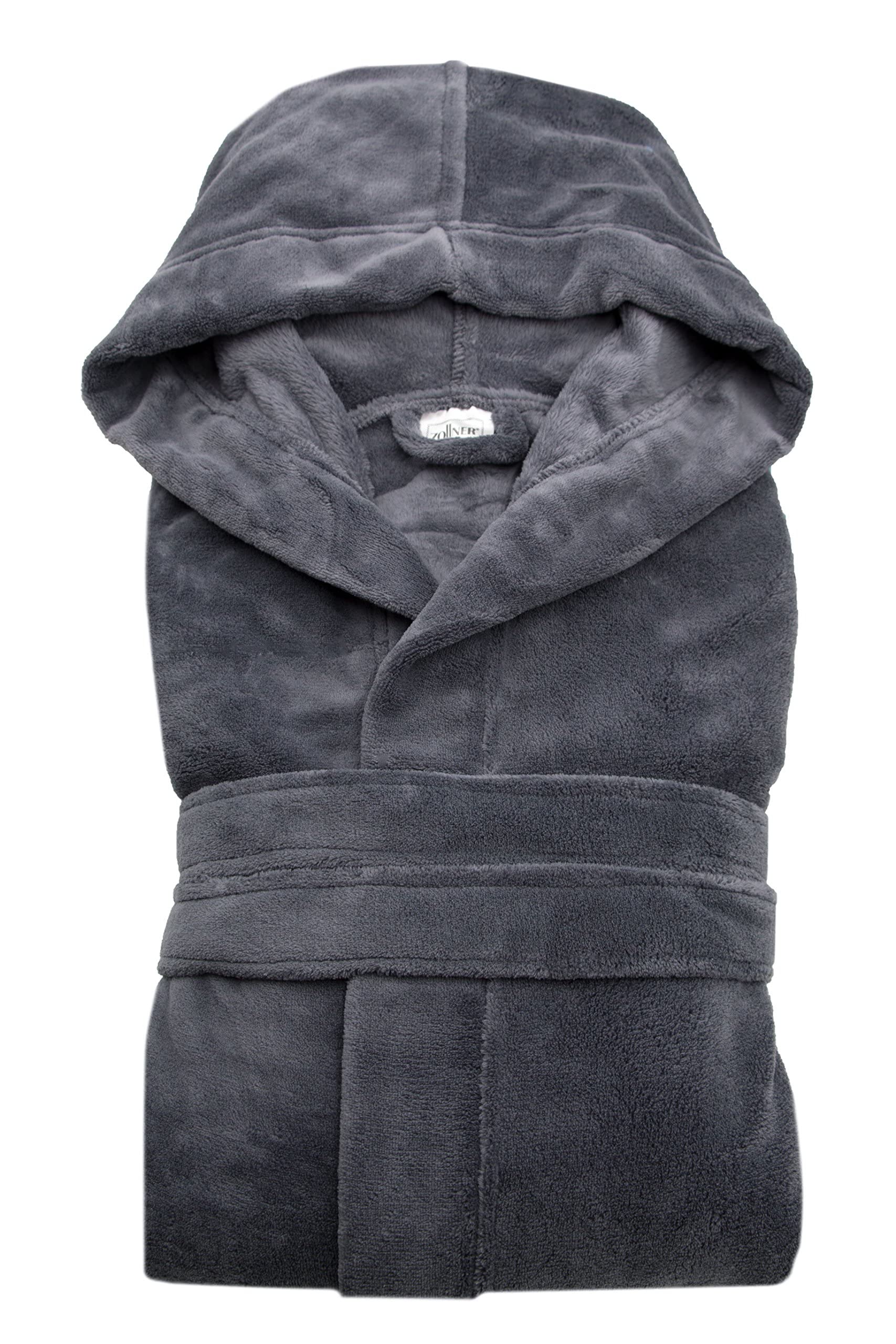 ZOLLNER Bademantel für Damen und Herren, Größe S-XXL, viele Farben, 122