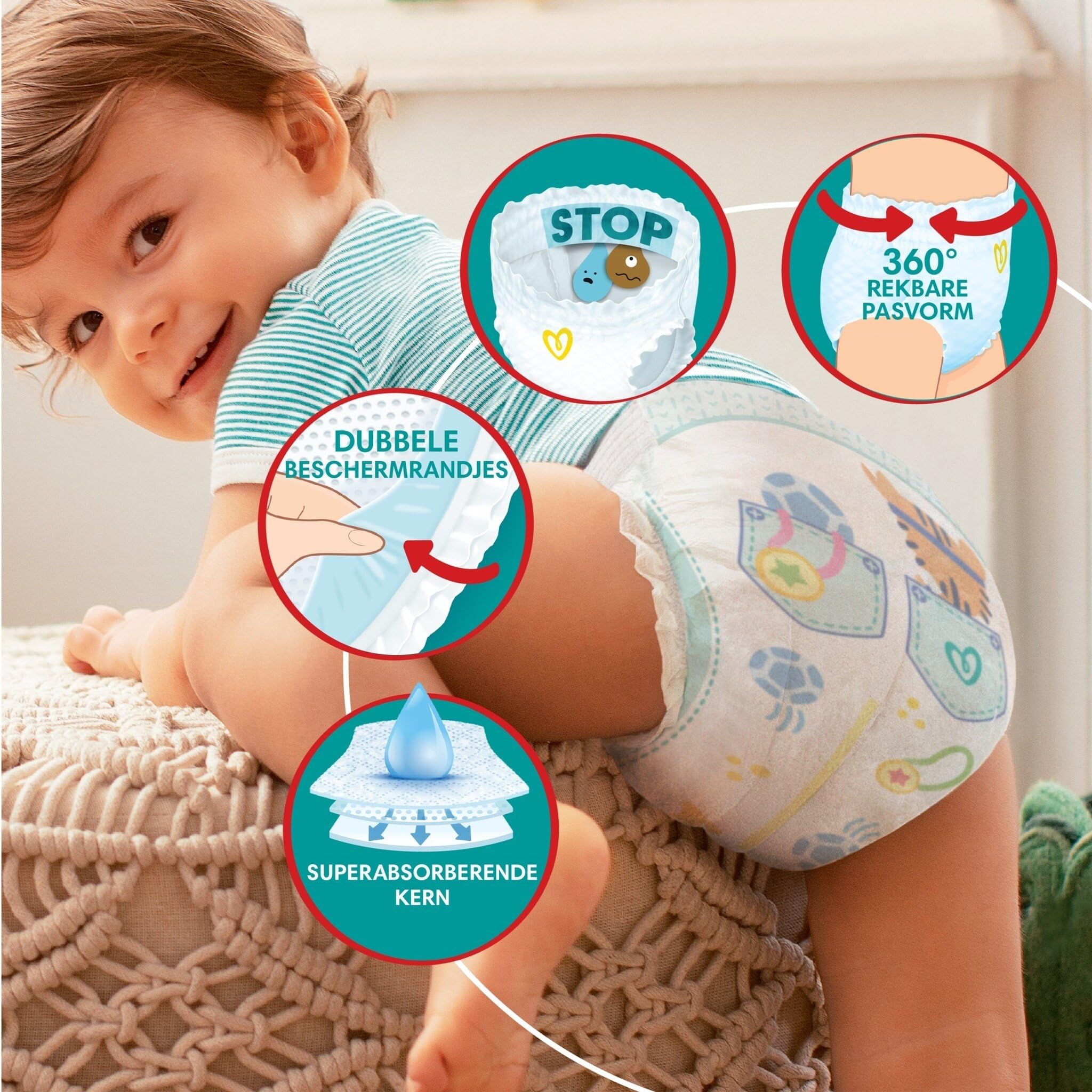 Pampers - Baby Dry Pants - Größe 6 - Mega Pack - 84 Stück - 14/19 KG