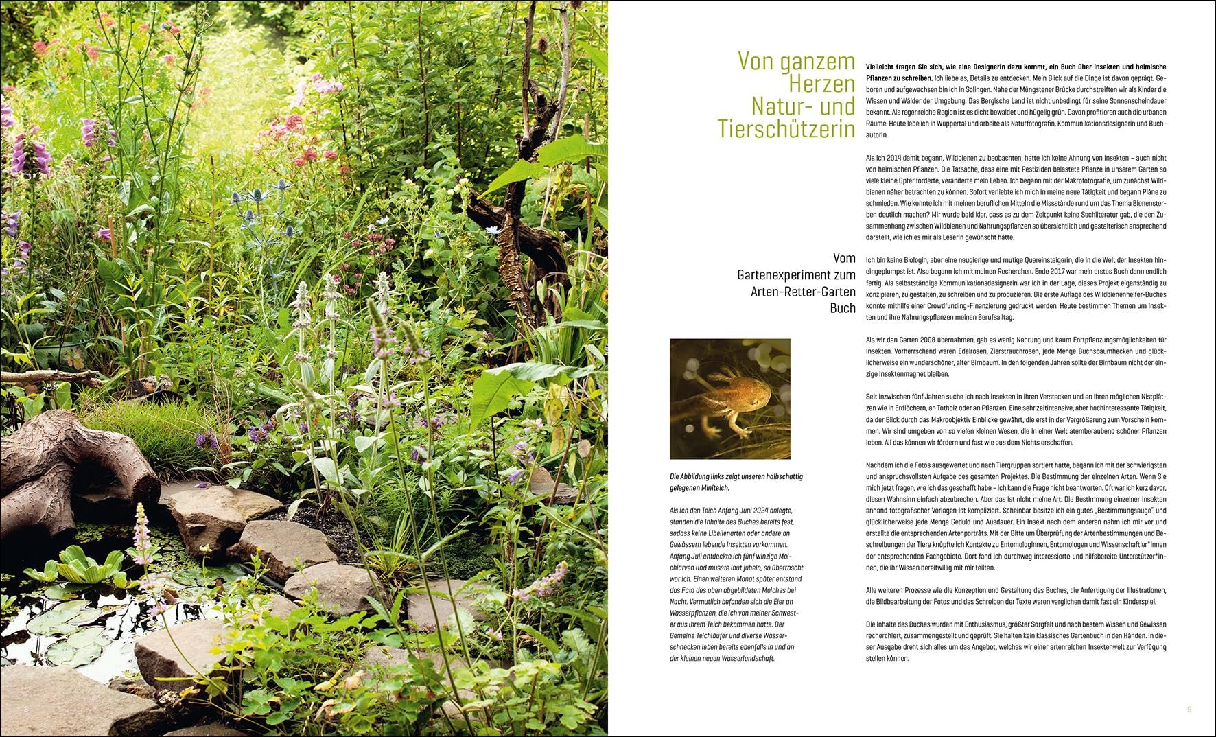 Mein Artenretter Garten: Mit den richtigen Pflanzen & Strukturen die Insektenvielfalt fördern