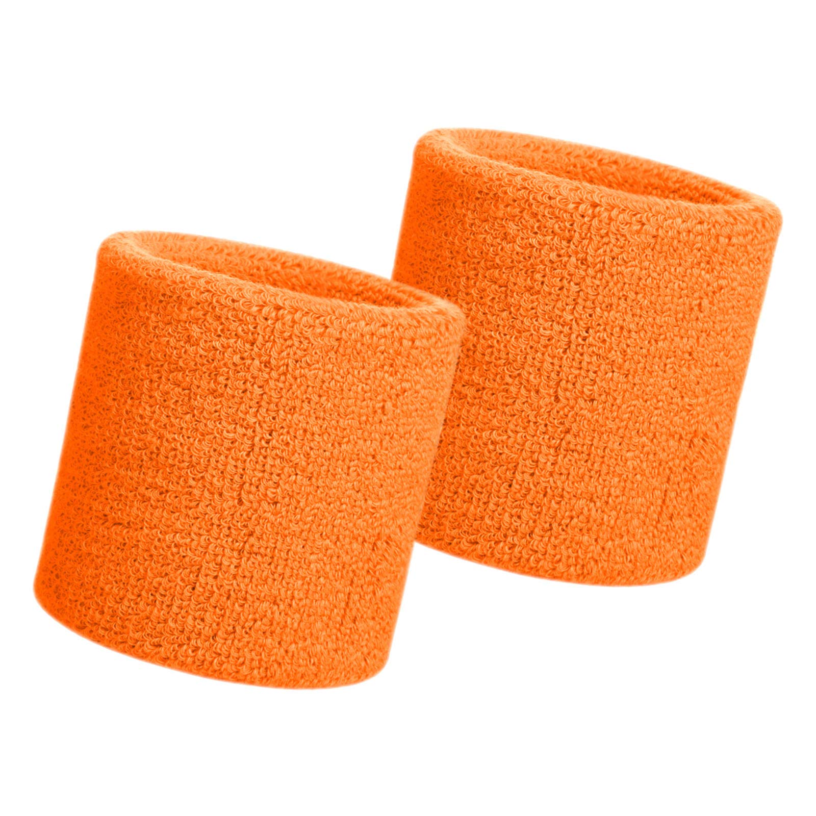 HANERDUN Sports Wristbands Sweat Wrist Sweatbands For Men And Women Terry Cloth Wrist bands Sweat For Gym Running Basketball Tennis Working Out โ image 1