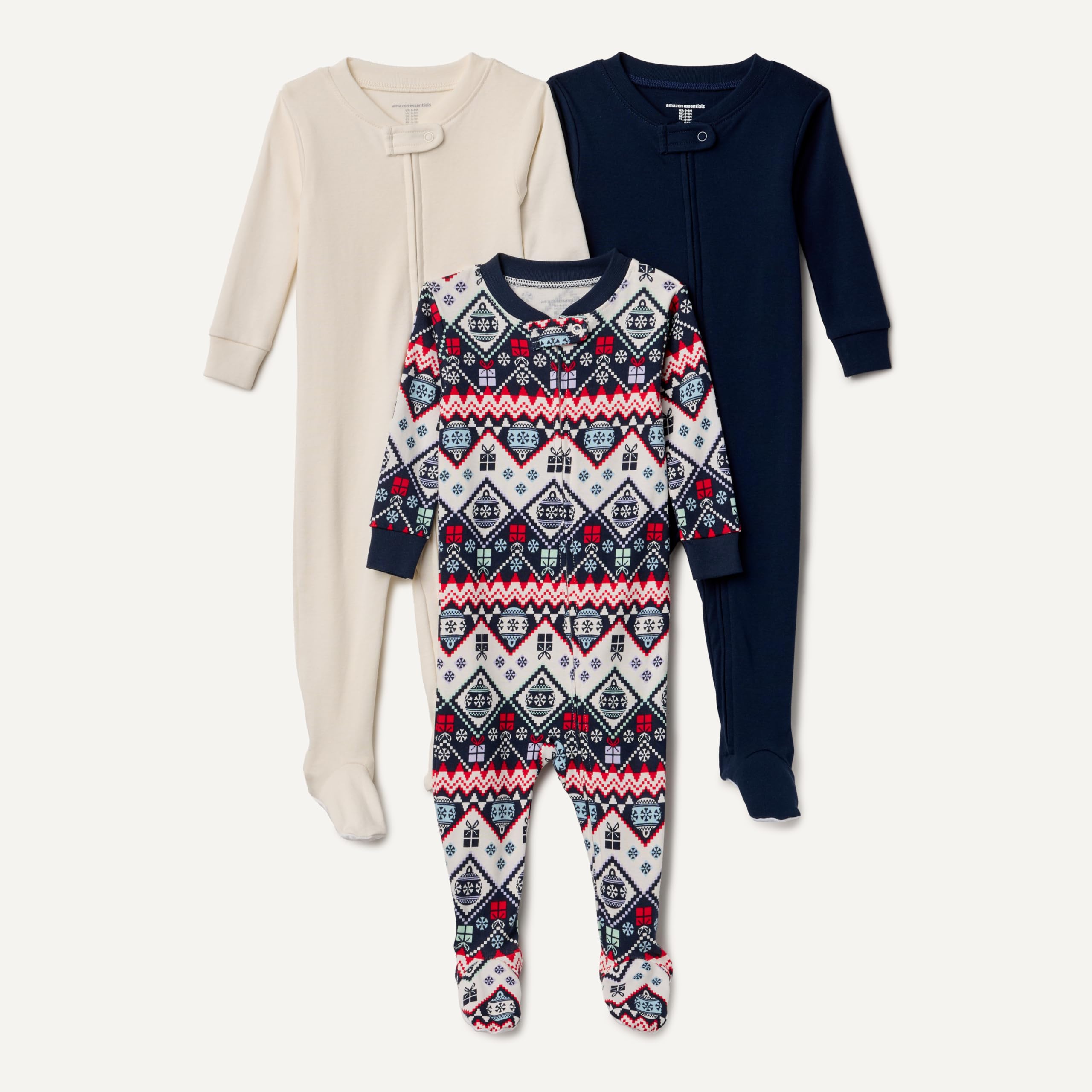 Amazon Essentials Completi Coordinati di Pigiami Natalizi per La Famiglia