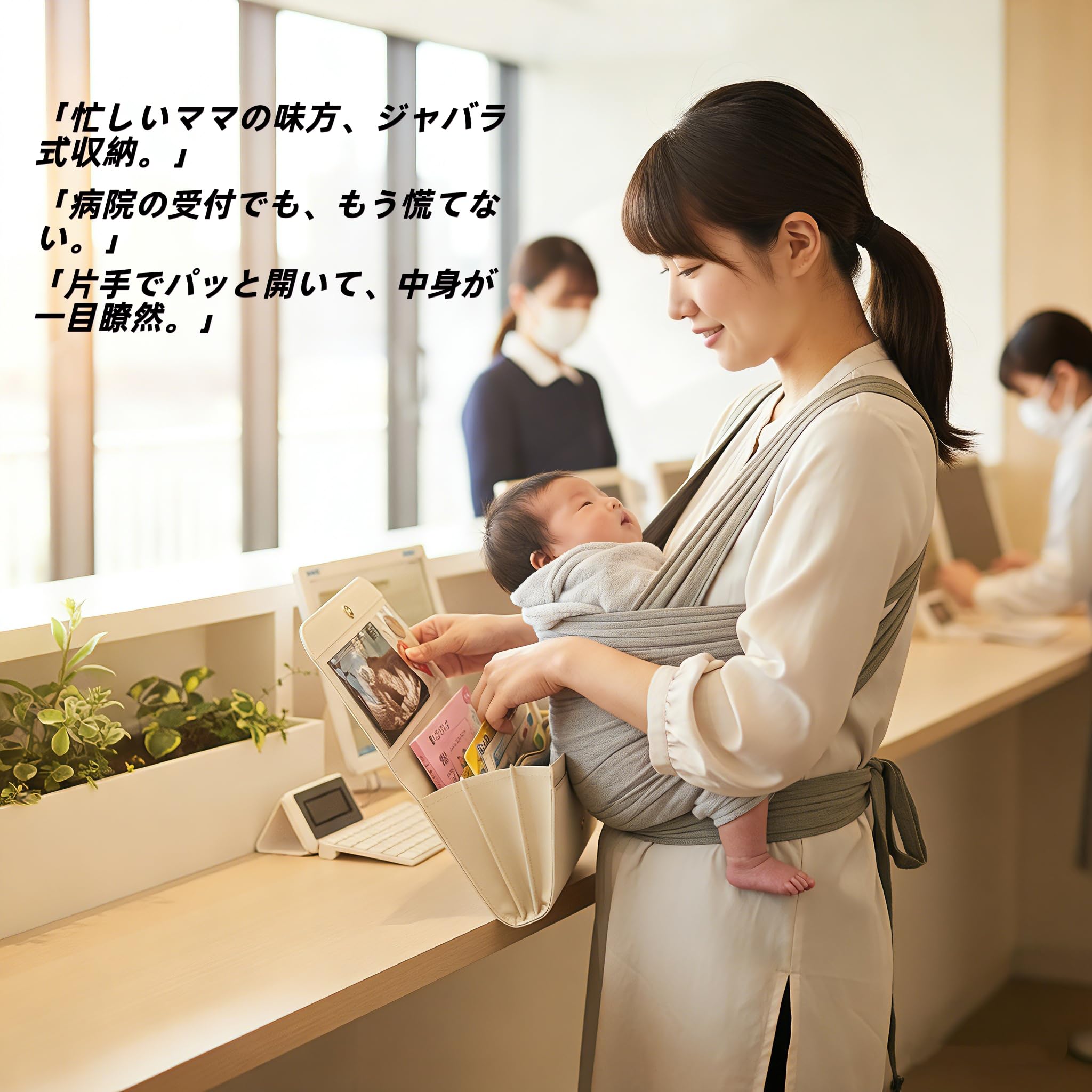 Amazon.co.jp: 母子手帳ケース レザー 二人用 ジャバラ シンプル 母子