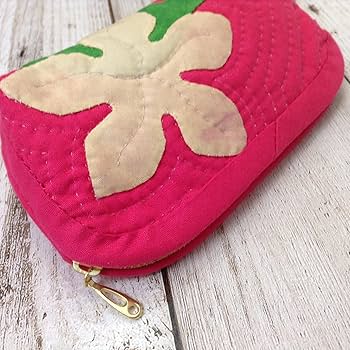 Amazon.co.jp: ハワイアンキルトポーチ ポーチ メガネケース