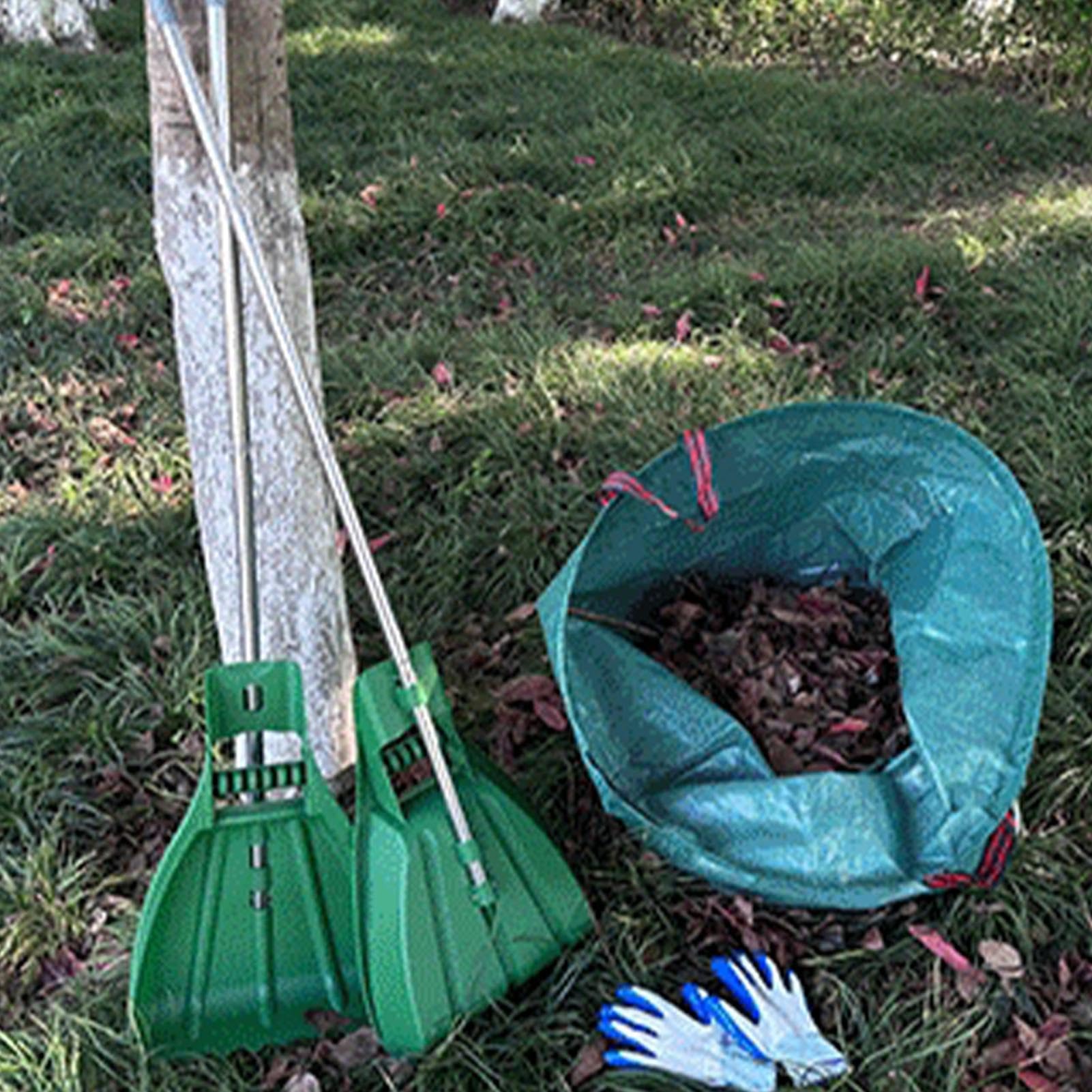 Laubkratzer für Gartenarbeiten, Blatthände – Hand-Rechen für Laubsammler | Ergonomische Gartenreinigung,