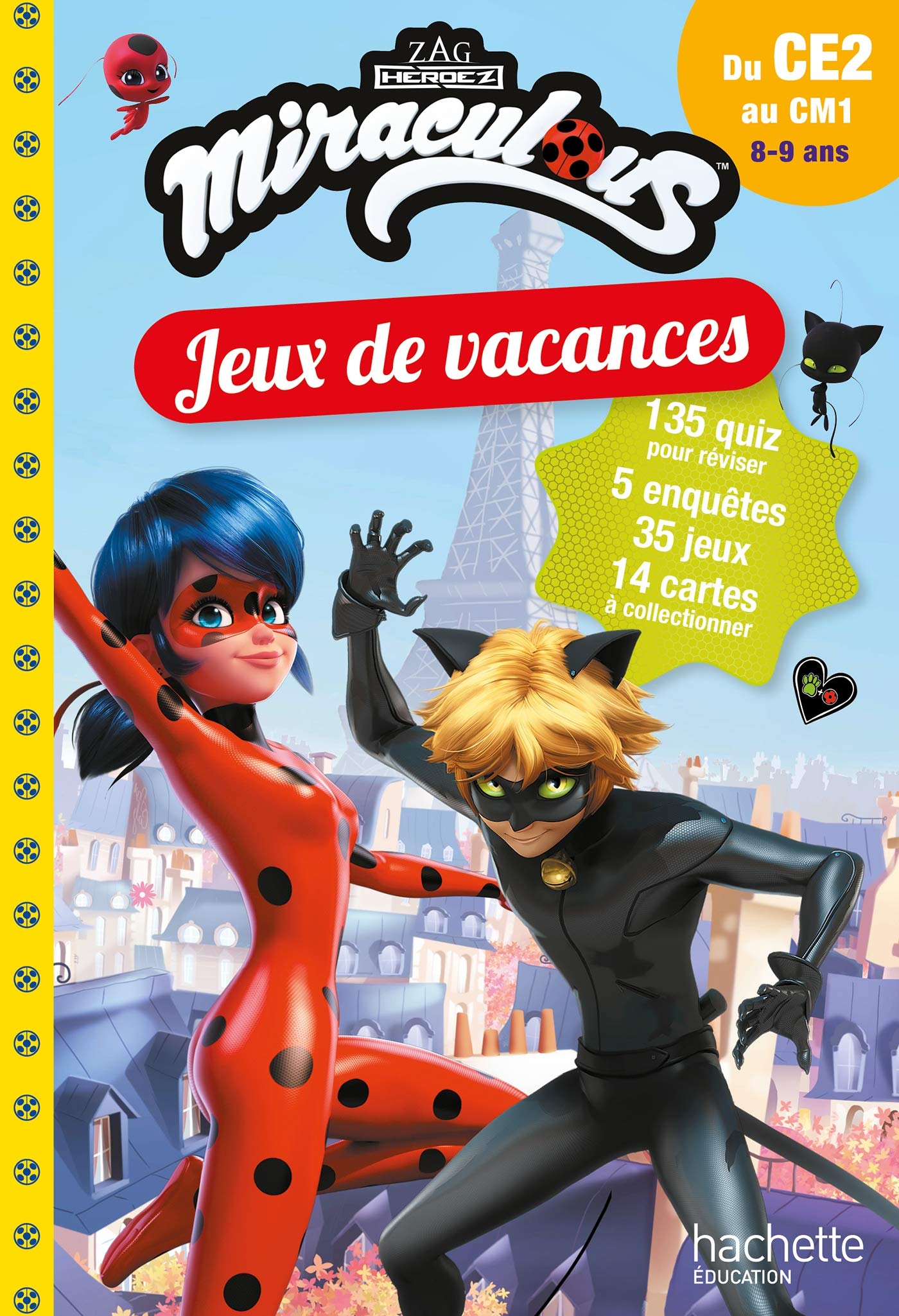 Miraculous - Jeux de vacances 2026 - Du CE2 au CM1
