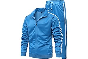 Men's Athletic Sport Suit for Casual Wear and Workouts