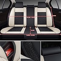 Vista 2 de GXT Bench Seat Cover, Premium Faux Leather Bench Seat Covers for Trucks - Universal Fit for Most Sedans SUV Pick-up Truck, Durable for Long Lasting