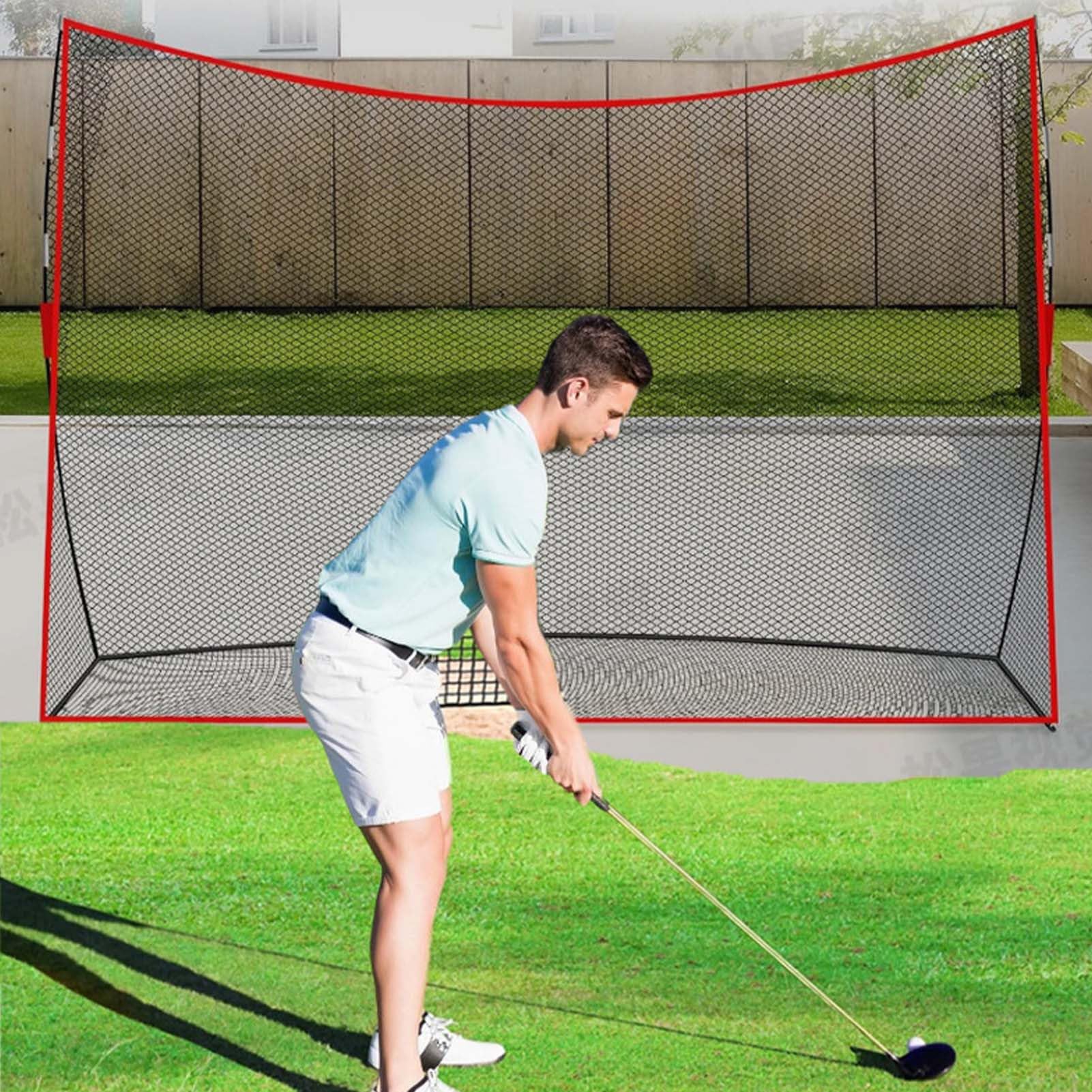 Siatka Golfowa Trenażer Do Swingu Pomoc Treningowa | Siatka Golfowa Do Uderzeń Akcesoria Dla Mężczyzn, Kobiet, Sportowców, Rowerzystów, Młodzieży,