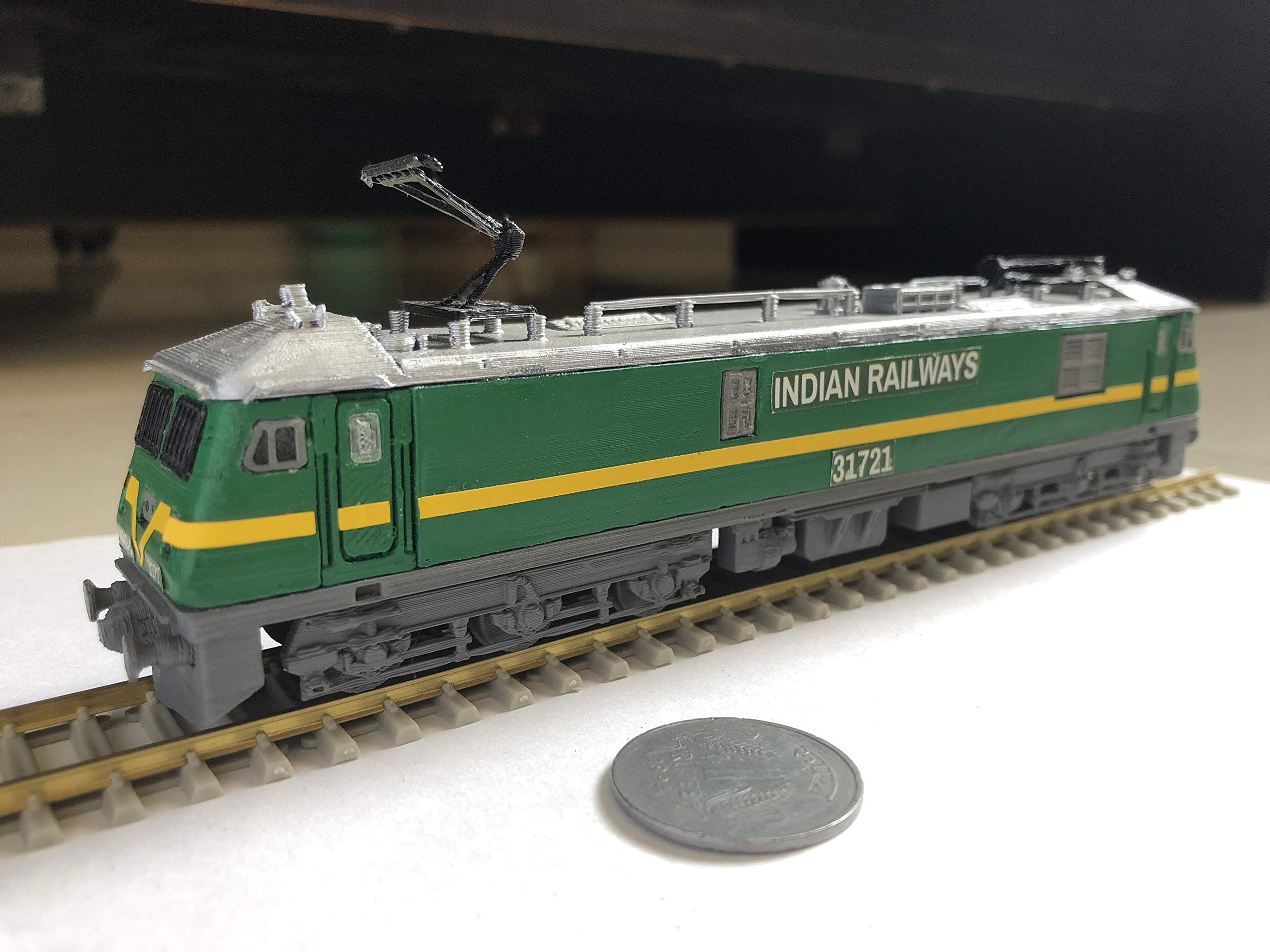 Indian Electric Engine Train