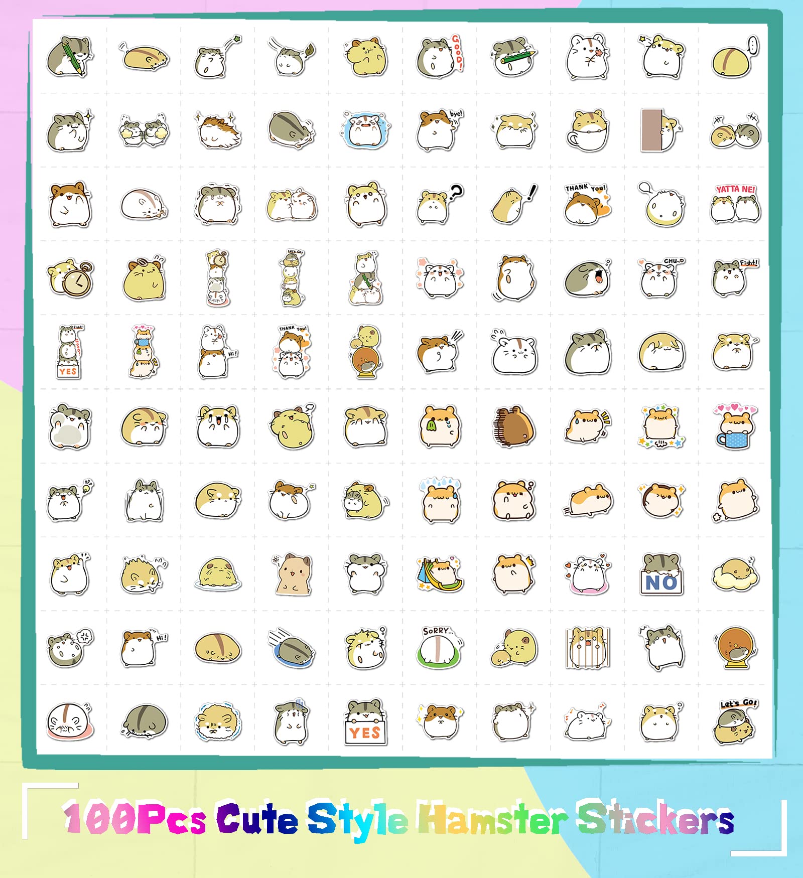100PCS Adesivi Viaggio,Adesivi Valigia,Stickers Vinili per Computer Portatile,Bottiglie d'Acqua