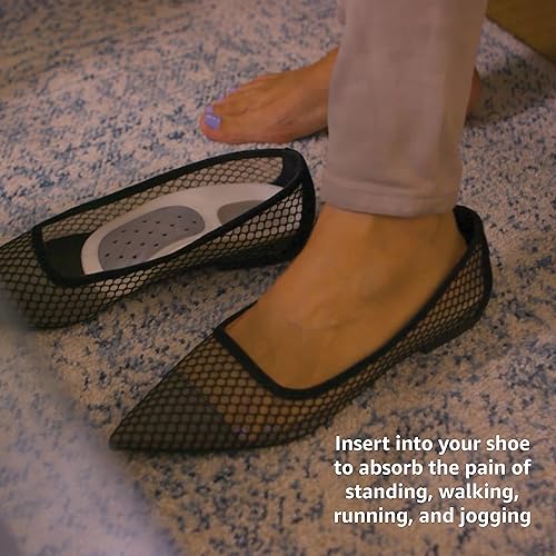 Miniatura 6 de Paquete de cojines de gel ortopédicos y amortiguadores de gel para aliviar el dolor de pies, espalda, cadera, piernas y rodillas  Hombres 5-5.5