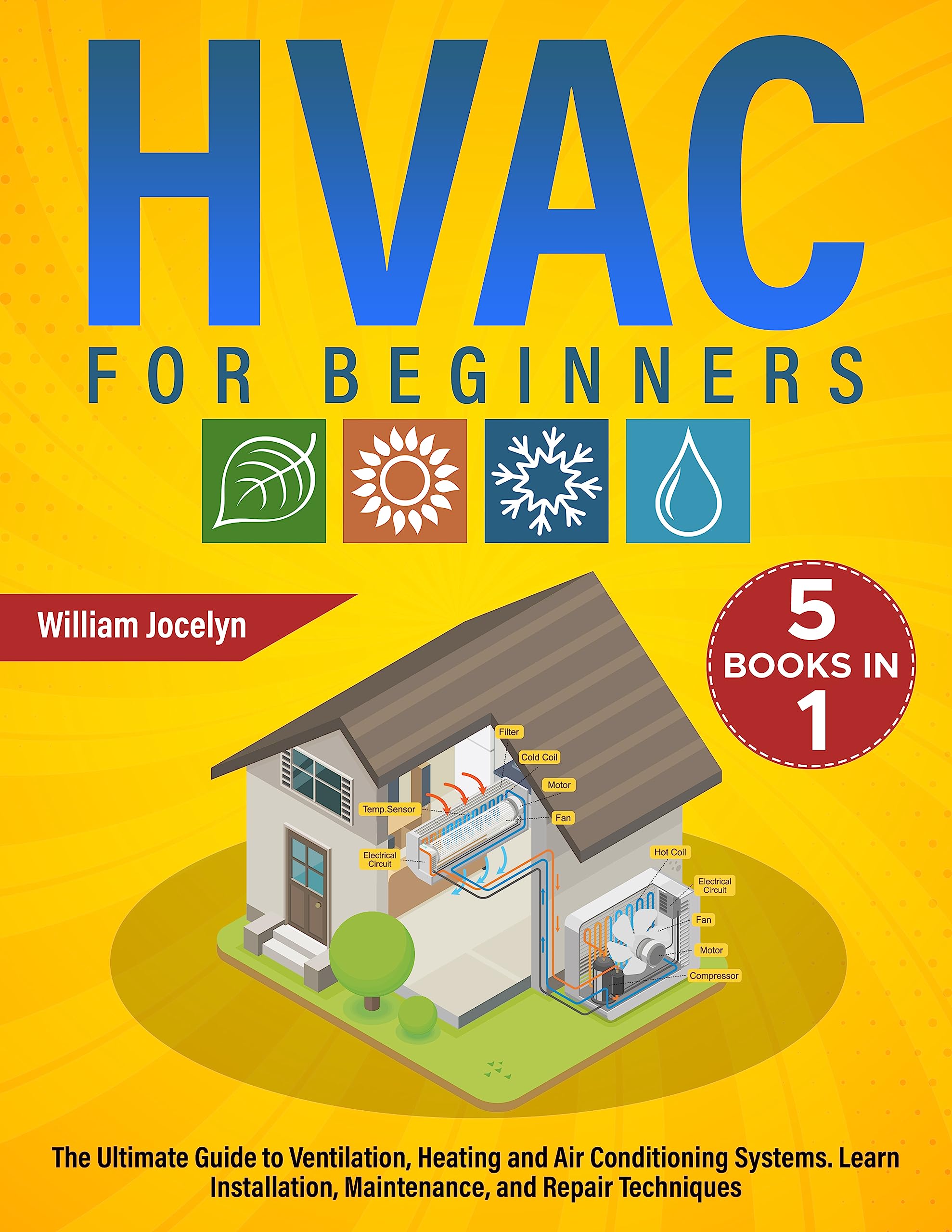 Buy The HVAC Bible [5 in 1] The Ultimate Guide to Ventilation, Heating