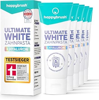 happybrush Zahnpasta Ultimate White, vegan
