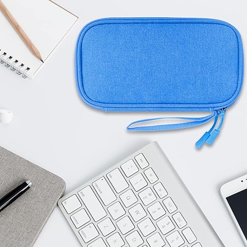 Miniatura 6 de Organizador electrónico, organizador de cables de viaje, bolsa de bolsa de transporte para accesorios electrónicos, funda de transporte portátil de