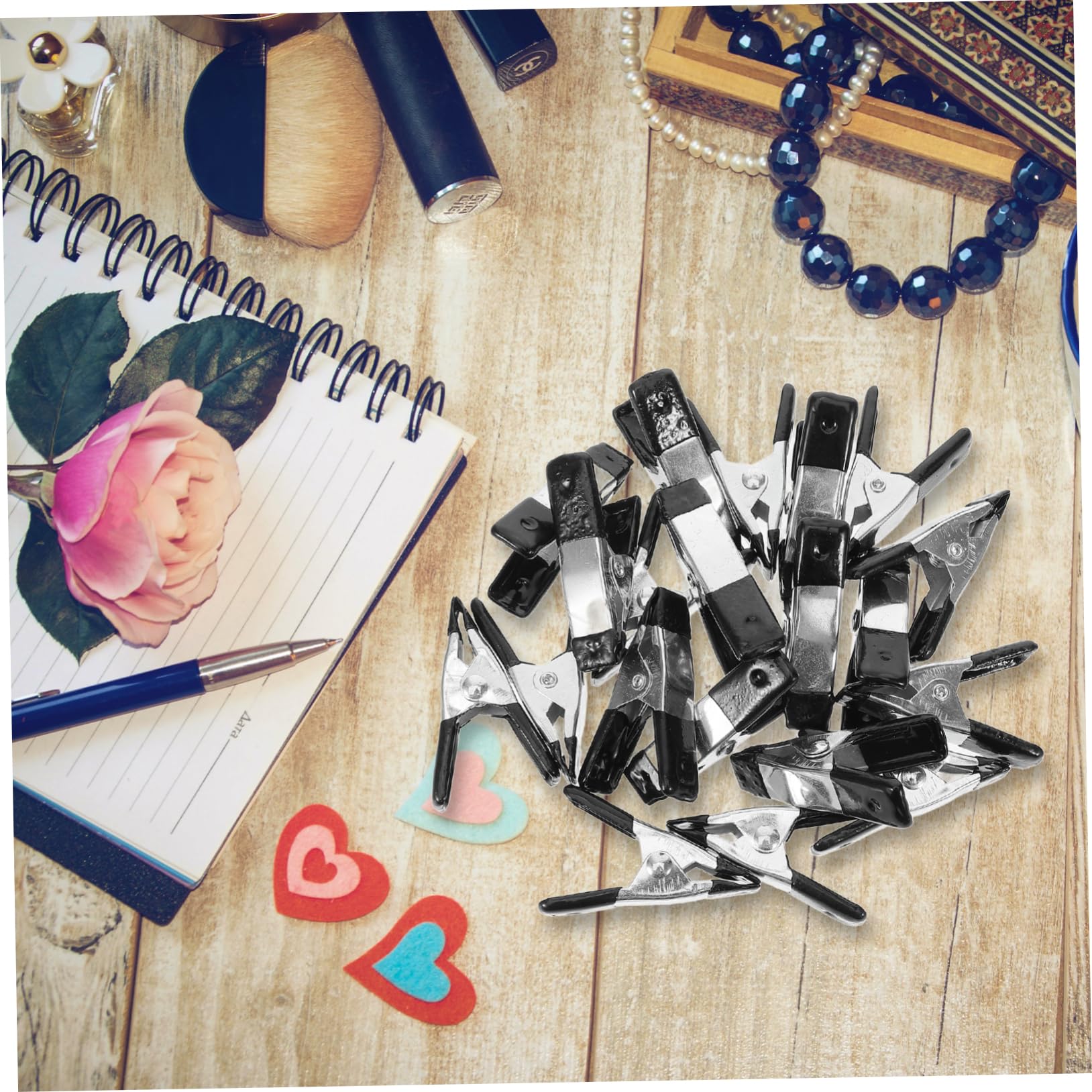 Angoily 80pezzi Clip Di Fissaggio Per Fondali Plastica Clip Molla Heavy Duty Per Fotografia Supporto Stabile e Versatile Facile Da Trasportare e Conservare